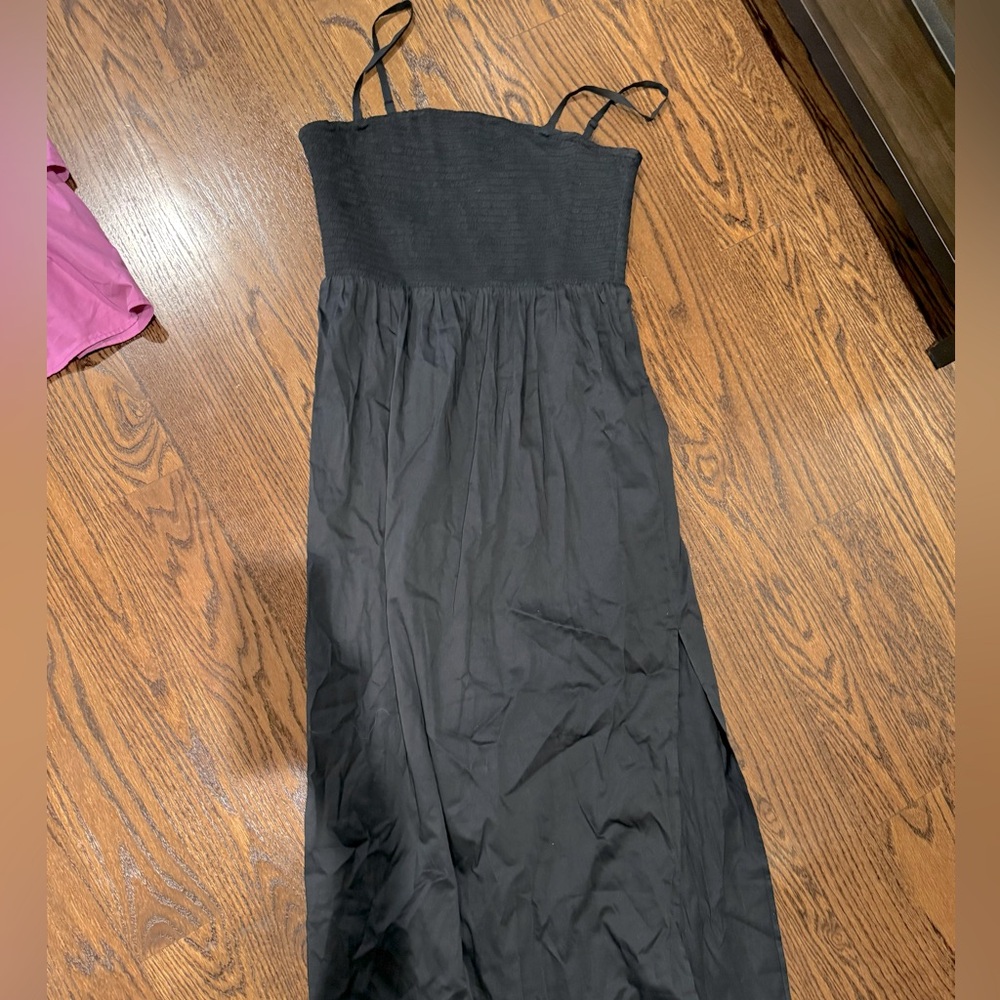 Favorite Daughter Black Smocked Dress Size XL